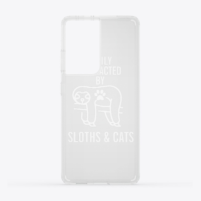 Easily distracted by sloths and cats fun