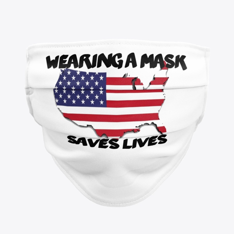 Reusable Pleated Woven Fabric Face Masks