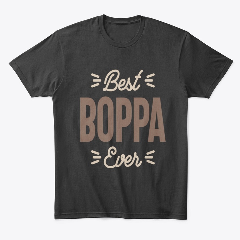 Mens Best Boppa Ever - Dad &amp; Grandpa