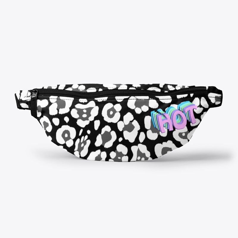Black and White Leopard