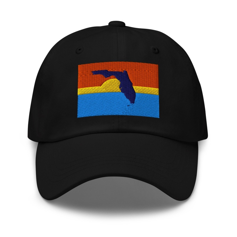 Florida Sunset — Embroidered Dad Hat