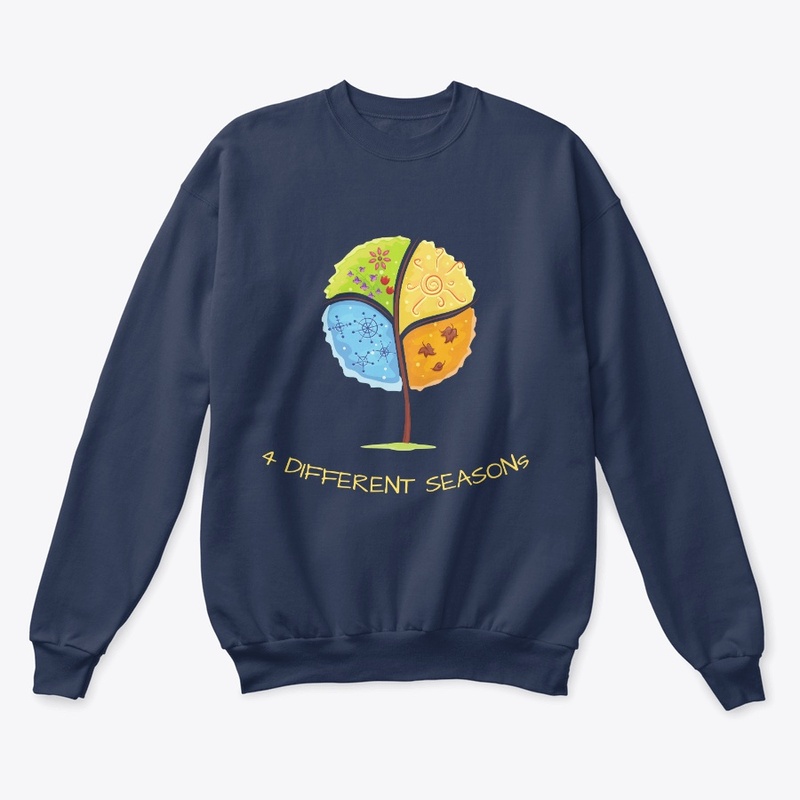 4 different seasons funny t shirts 