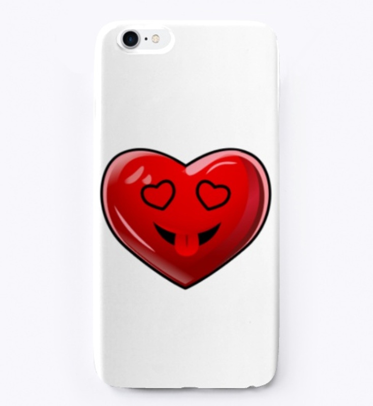 Cute Heart Eyes Emoji Emoticons T Shirt