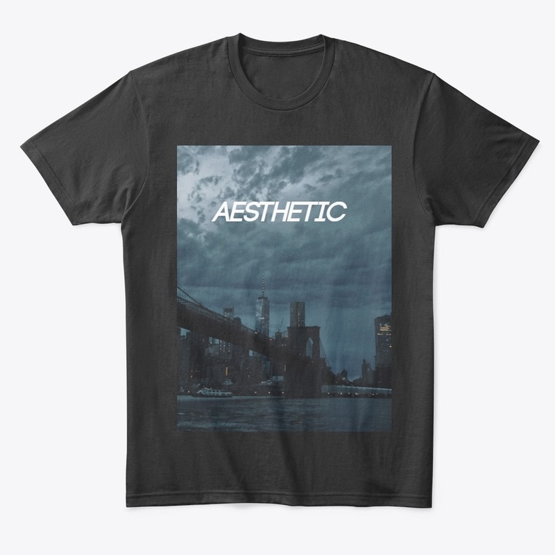 "Aesthetic" NYC black T-shirt / Hoodie