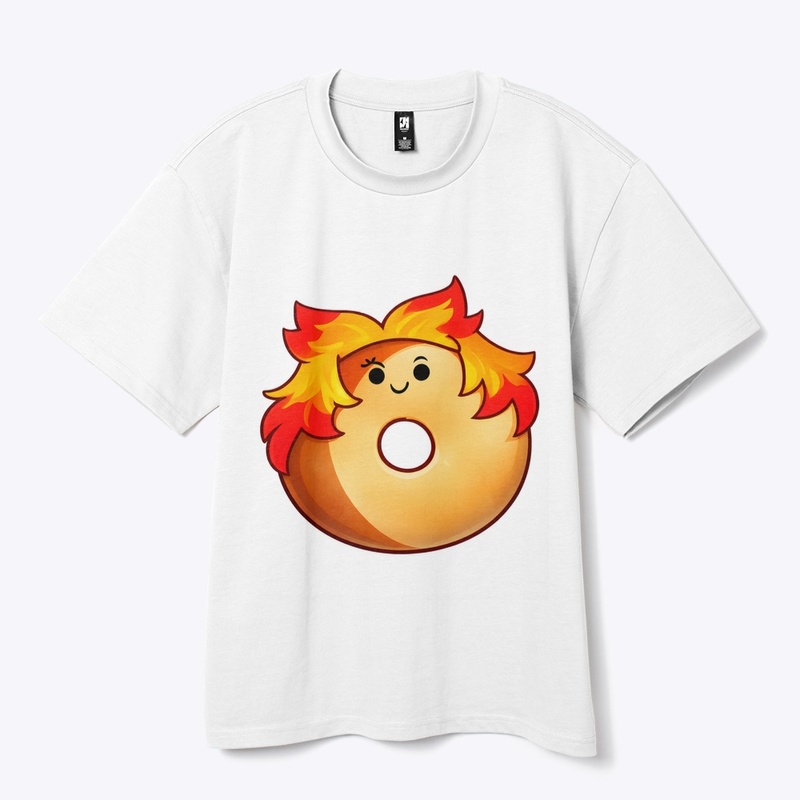 🔥 Flame Donut Cutie 🍩