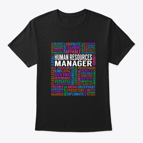 Hvac Engineer Job Black T-Shirt Front