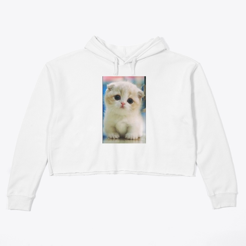 Cute cat design apparel