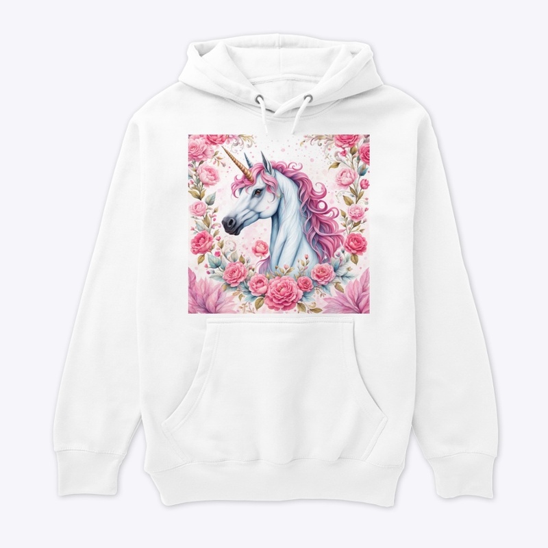 Unicorn Among Roses