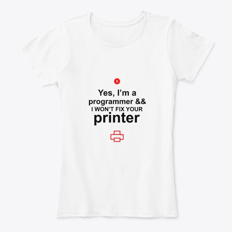 I won't fix your printer (light version)