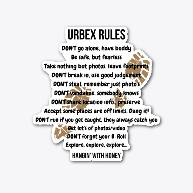 URBEX RULES MERCH