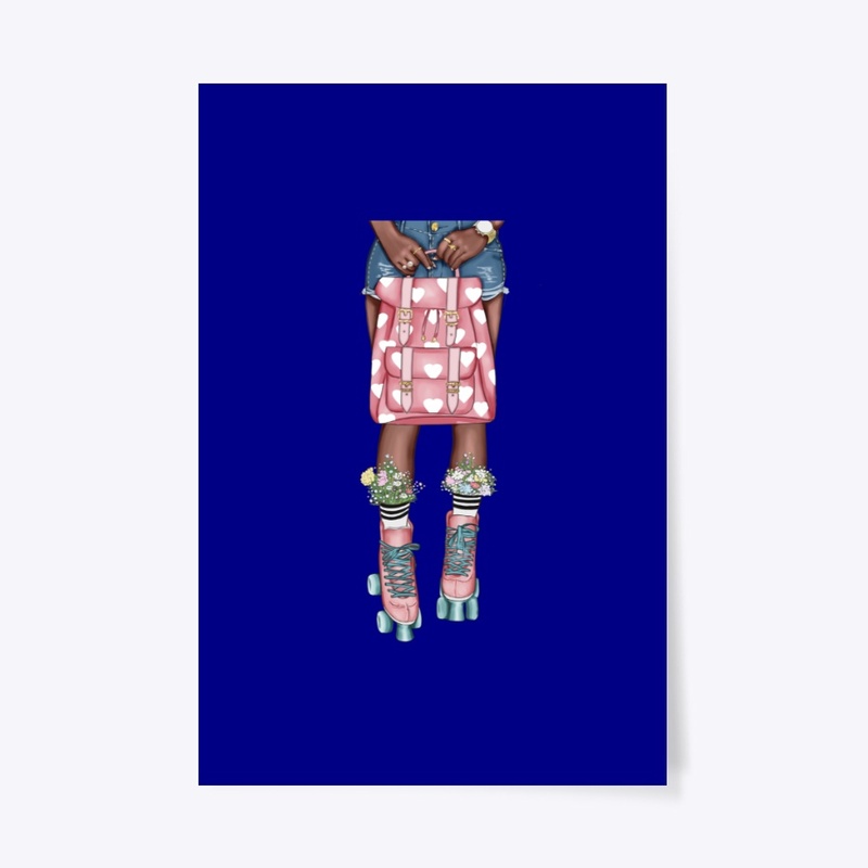 BEAUTIFUL SKATE GIRL