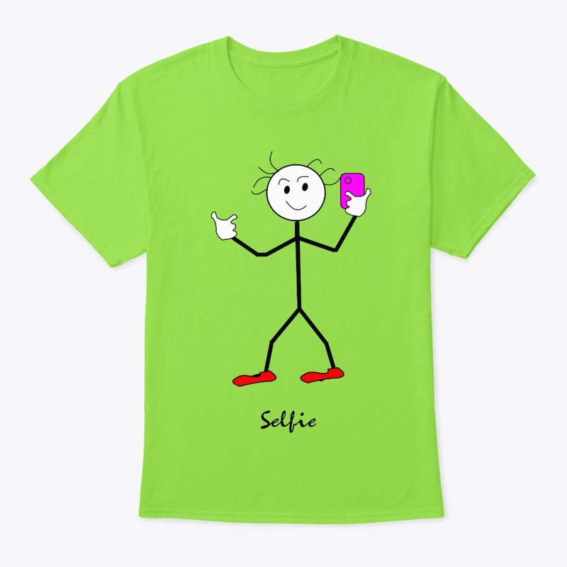 Stick-Man Selfie