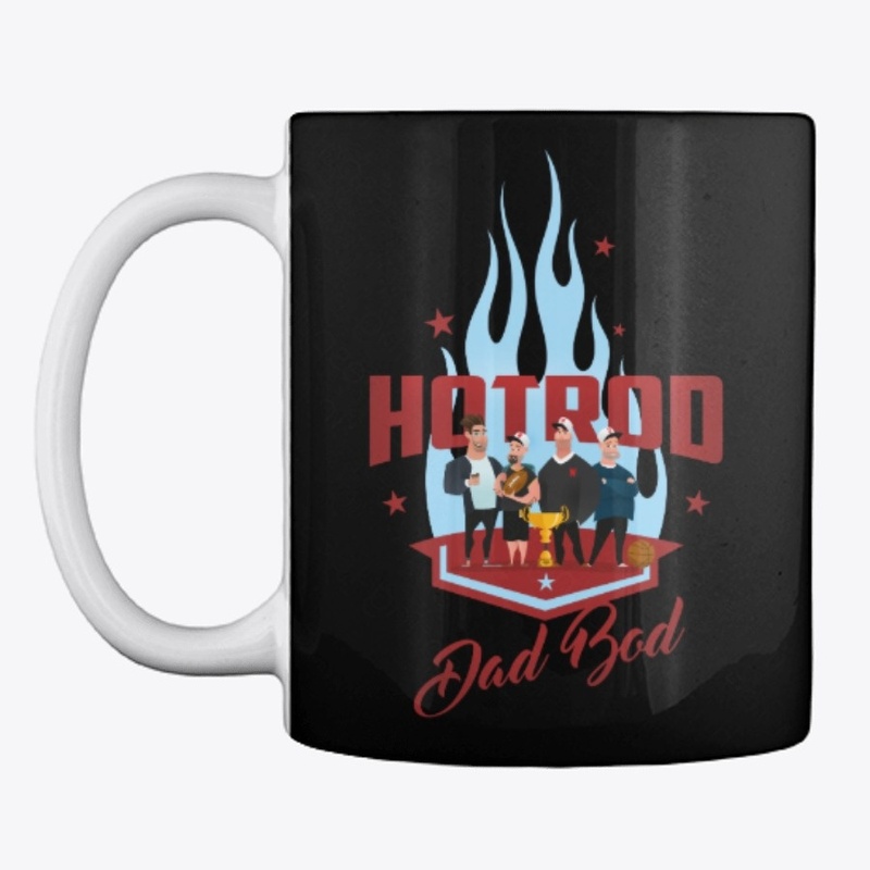 Hot Rod Dad Bod Coffee Cup