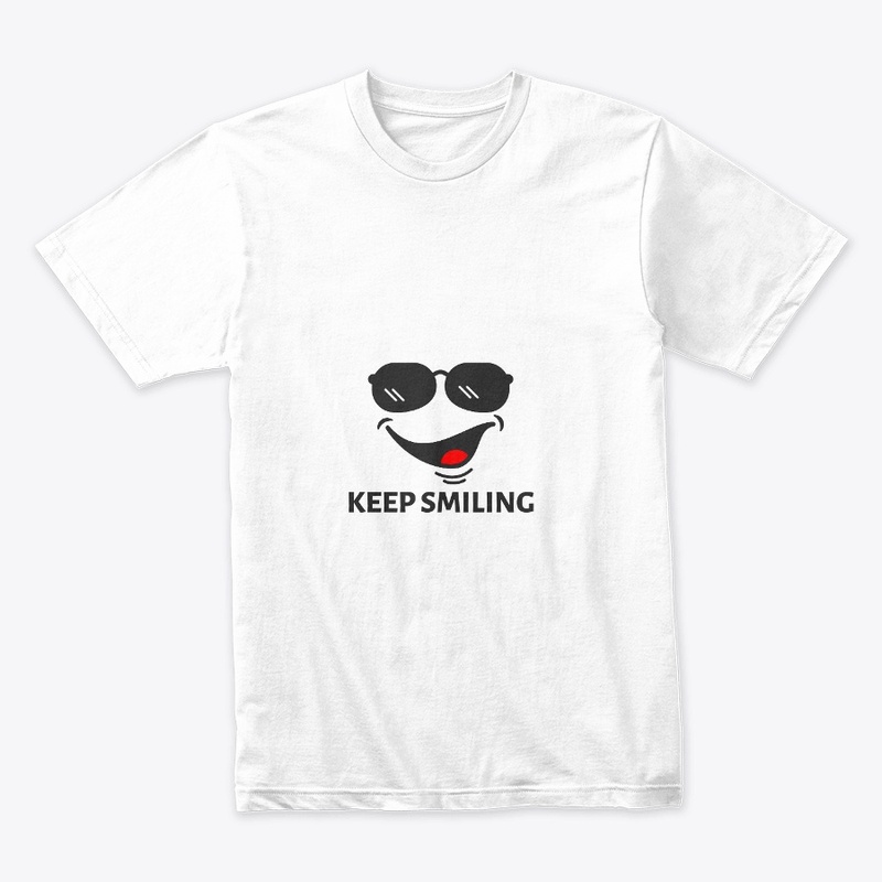 keep smiling hoddie