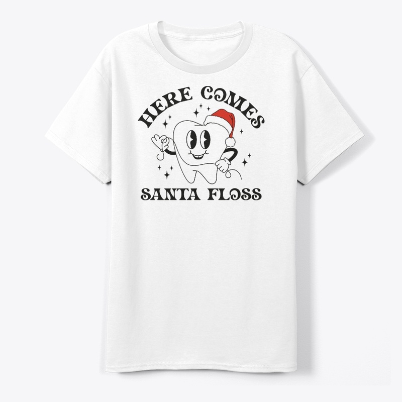 Here Comes Santa Floss