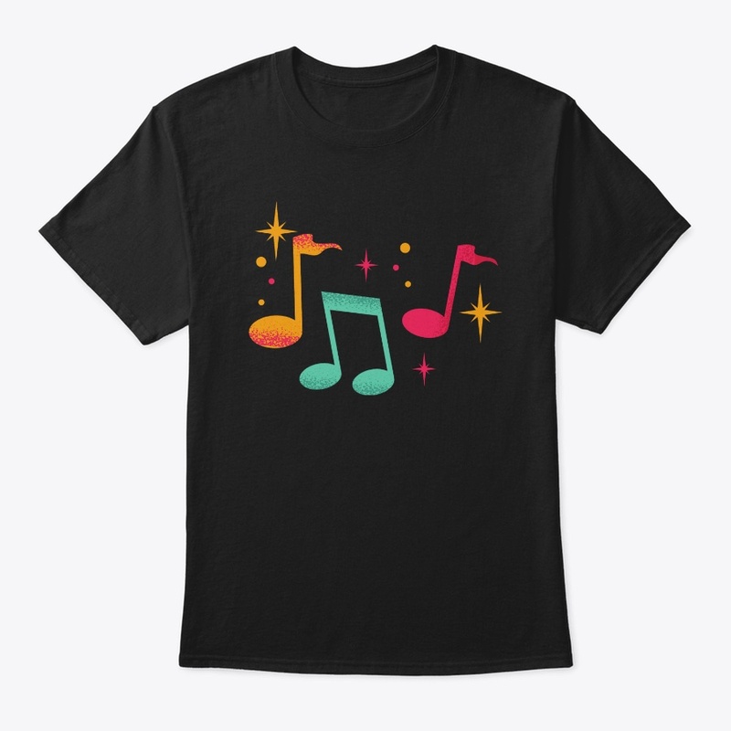 MUSICAL LYRICS ILLUSTRATION.