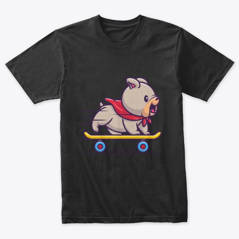 Skater dog