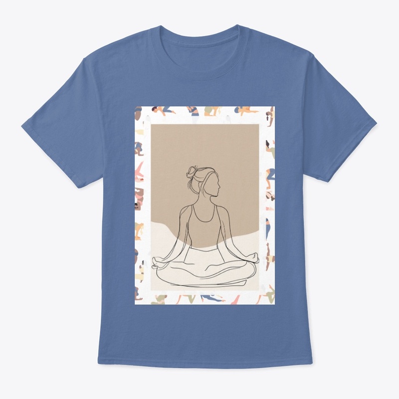Yoga Pose Line Art