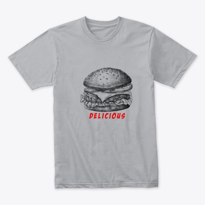 funny burger t-shirts