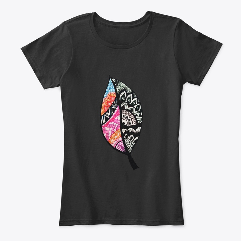 Mandala Art Leaf
