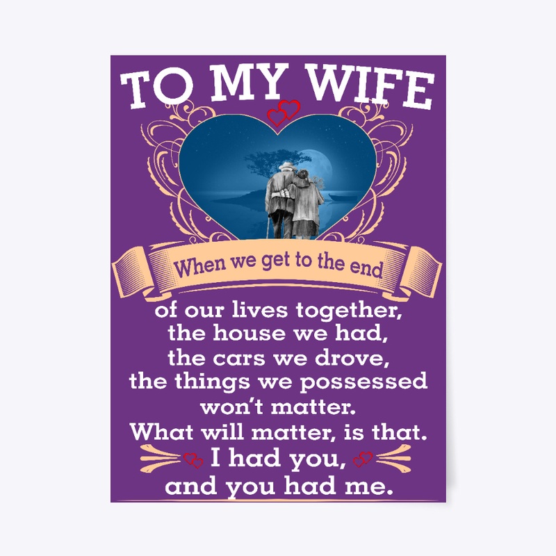 To my wife