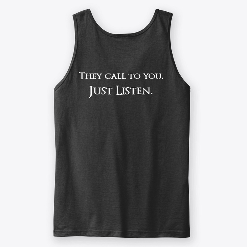 Spirit Voices Logo + Slogan Tee Dark