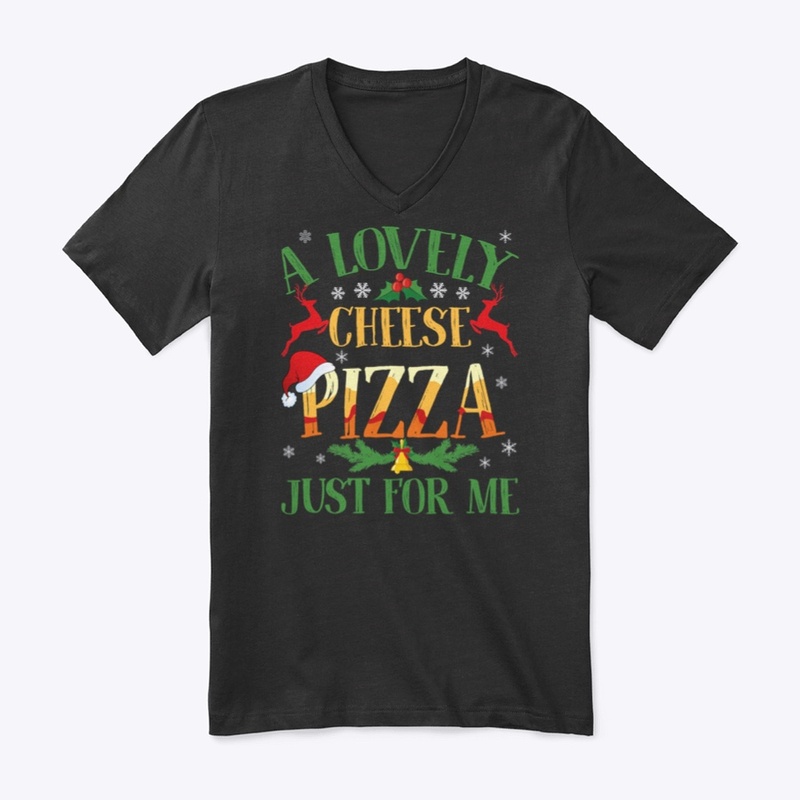 Christmas Alone Home  Cheese Pizza