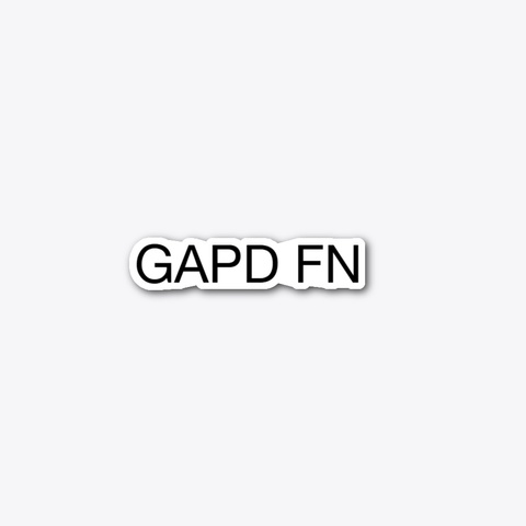 Gapd Fn Standard Kaos Front