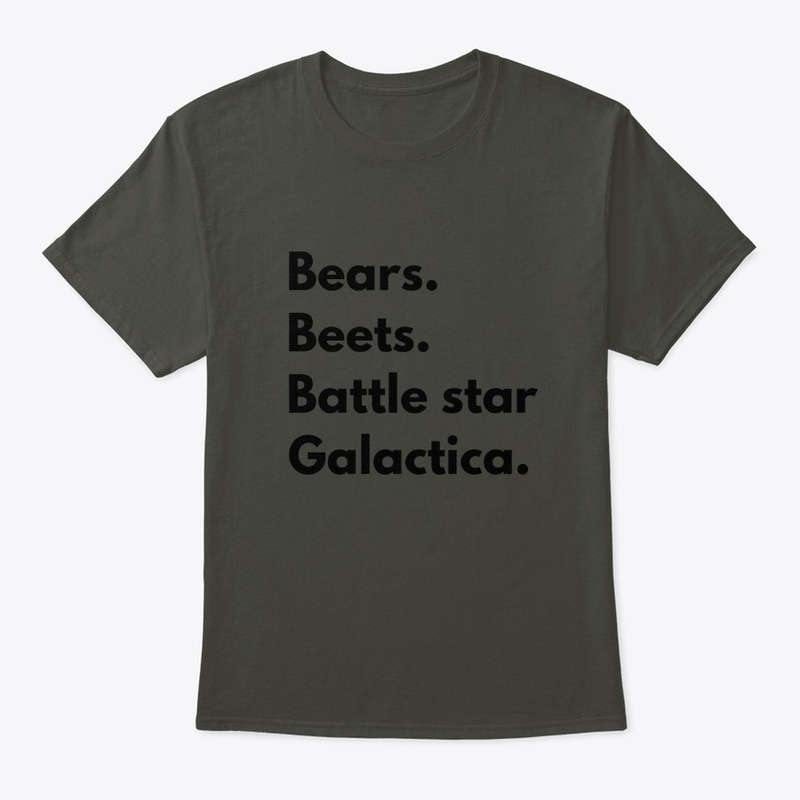 Bears. Beats. Battlestar Galactica.