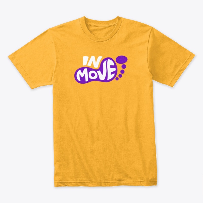 InMove - Premium t-shirt (Violet foot)