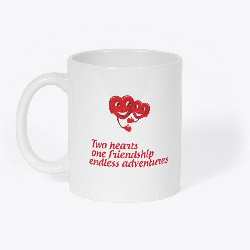 two heart friendship 