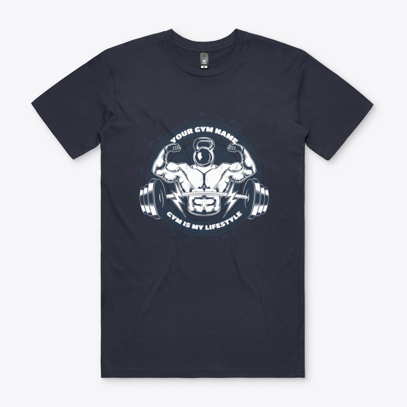 GYM T-shirt Design, GYM is my lifestyle.