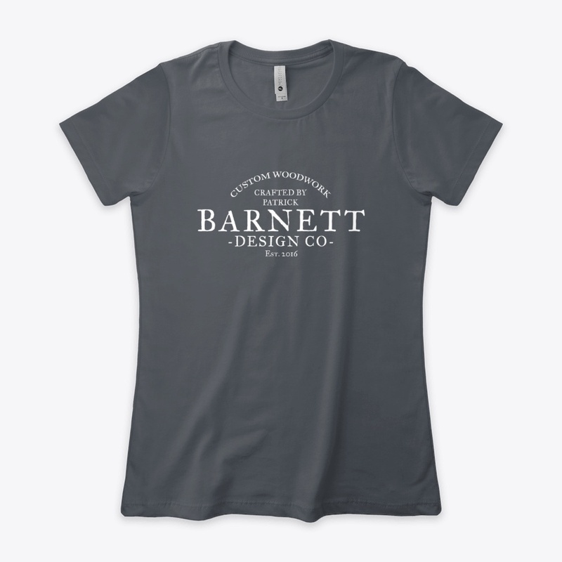 Barnett Design Co Brand - White Logo