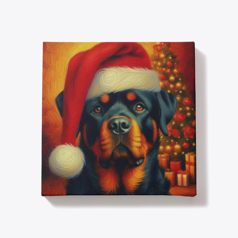 Santa Rottweiler