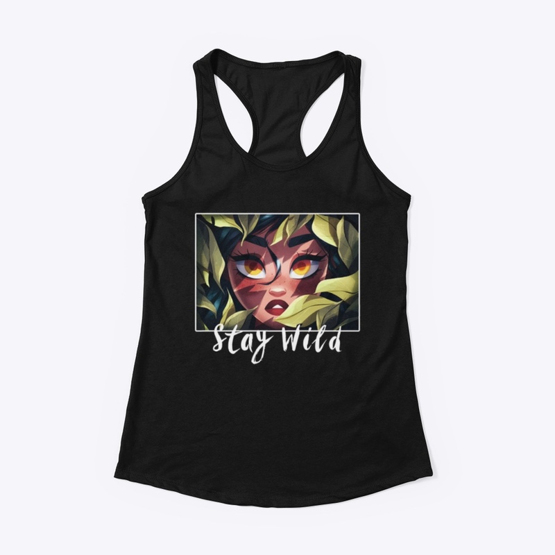 Stay Wild women's t-shirts design