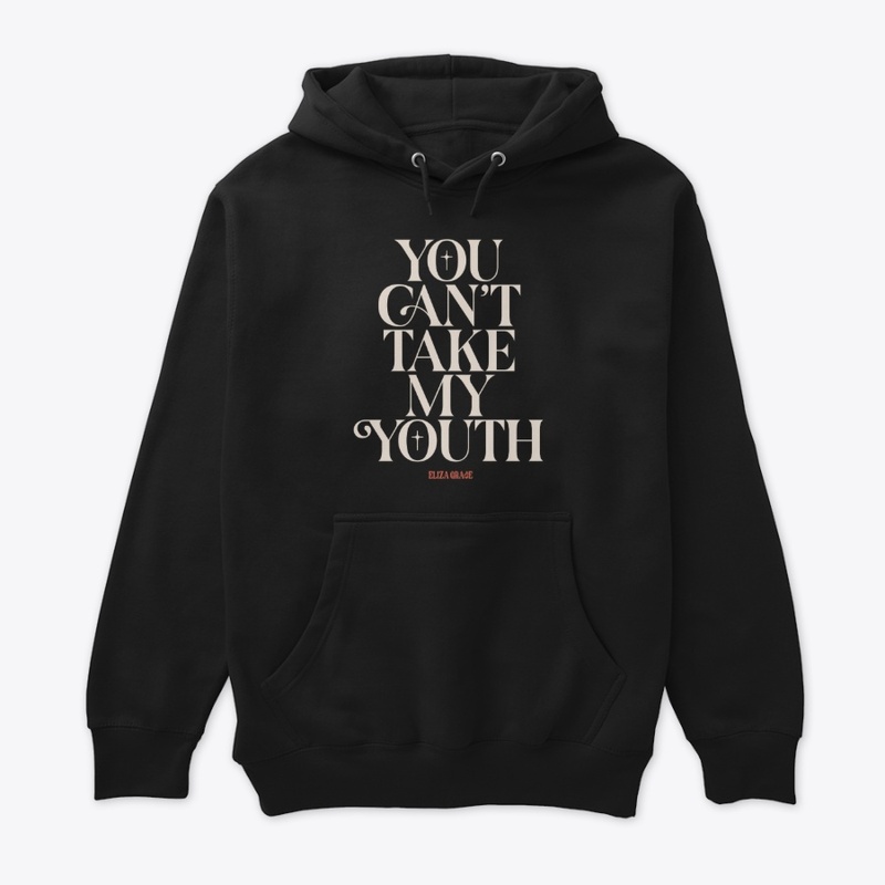 MY YOUTH Relaxed Fit Pullover Hoodie