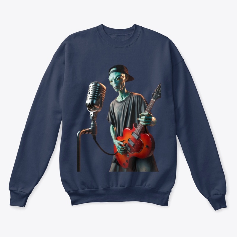 Rock n Roll UFO Alien