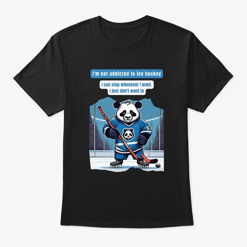 Panda T-Shirts for Ice Hockey Players!