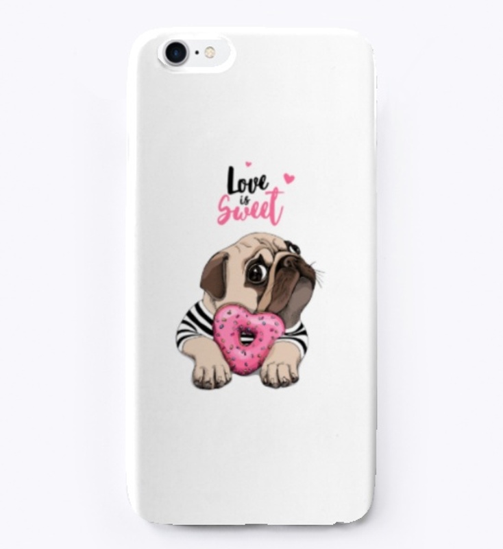 Adorable puppy Pug