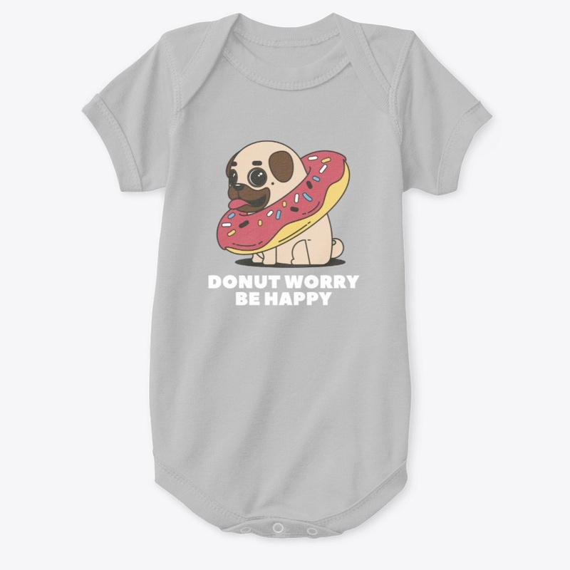 happy, fun, dog, donuts