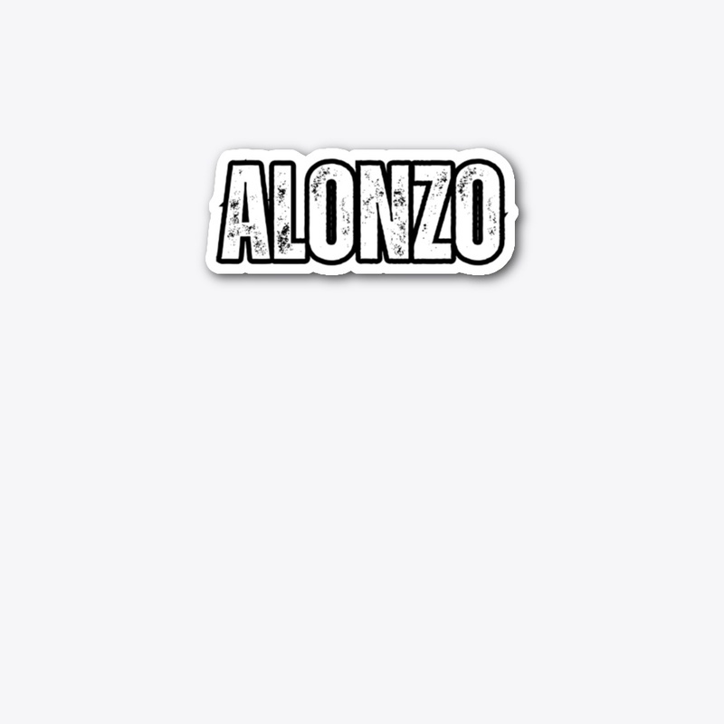 Personalized Name "Alonzo" Vintage Style