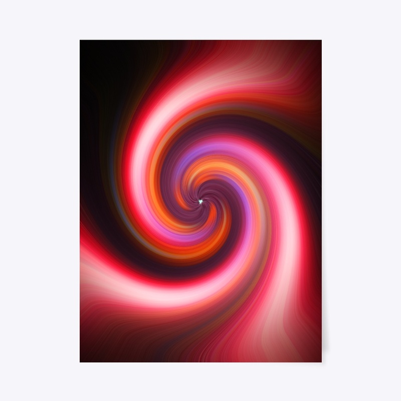 Multicolored spiral collection