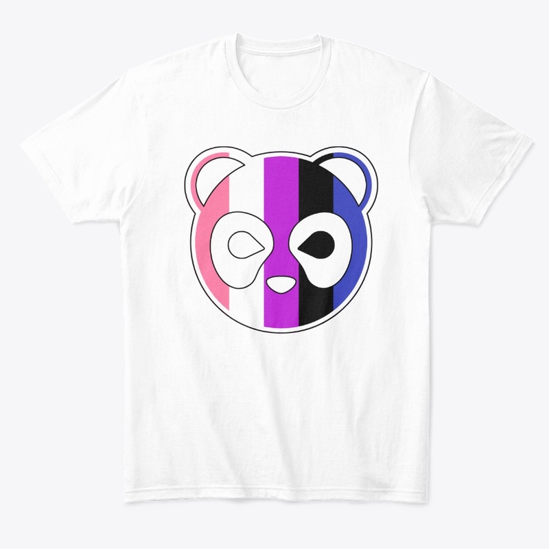 Genderfluid Panda Pride Logo