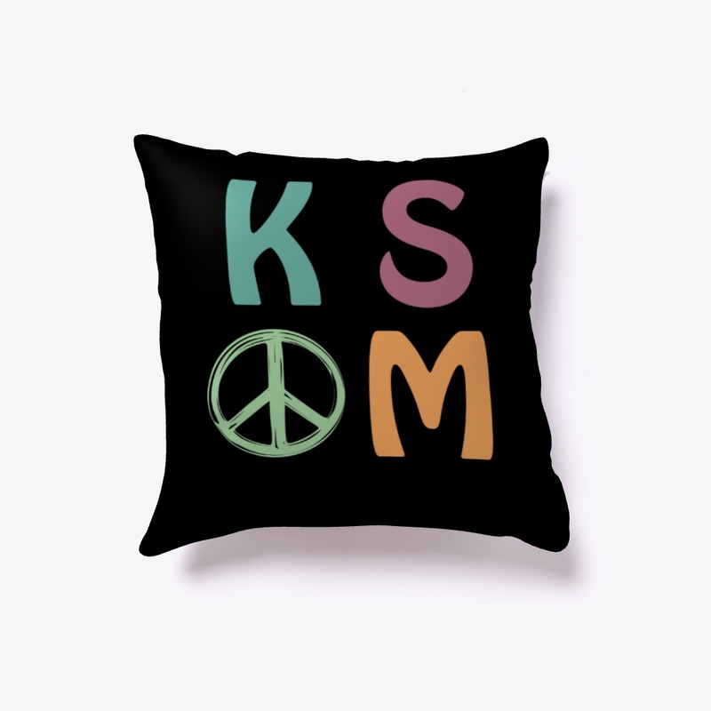 KSOM Throw Pillow