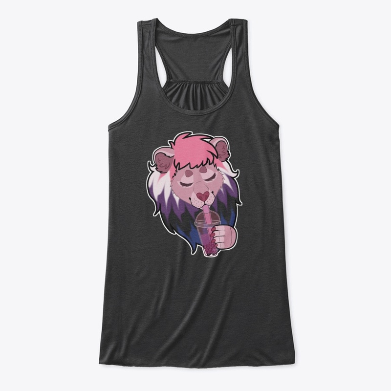 Bubble Tea Pride Lion (Genderfluid)