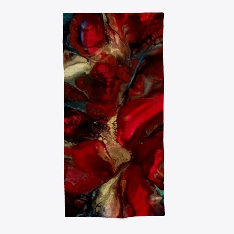 Abstract Rose In Bloom