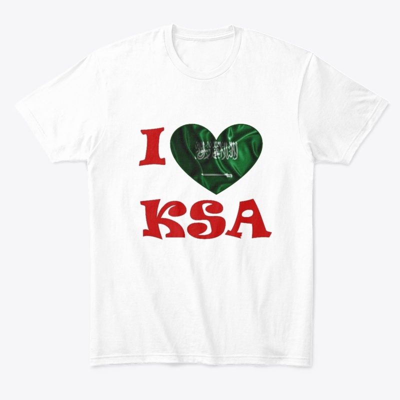 I love KSA T-shirt design