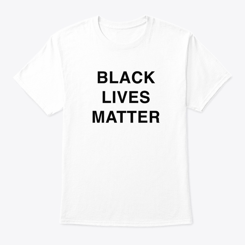 Black Lives Matter (White)