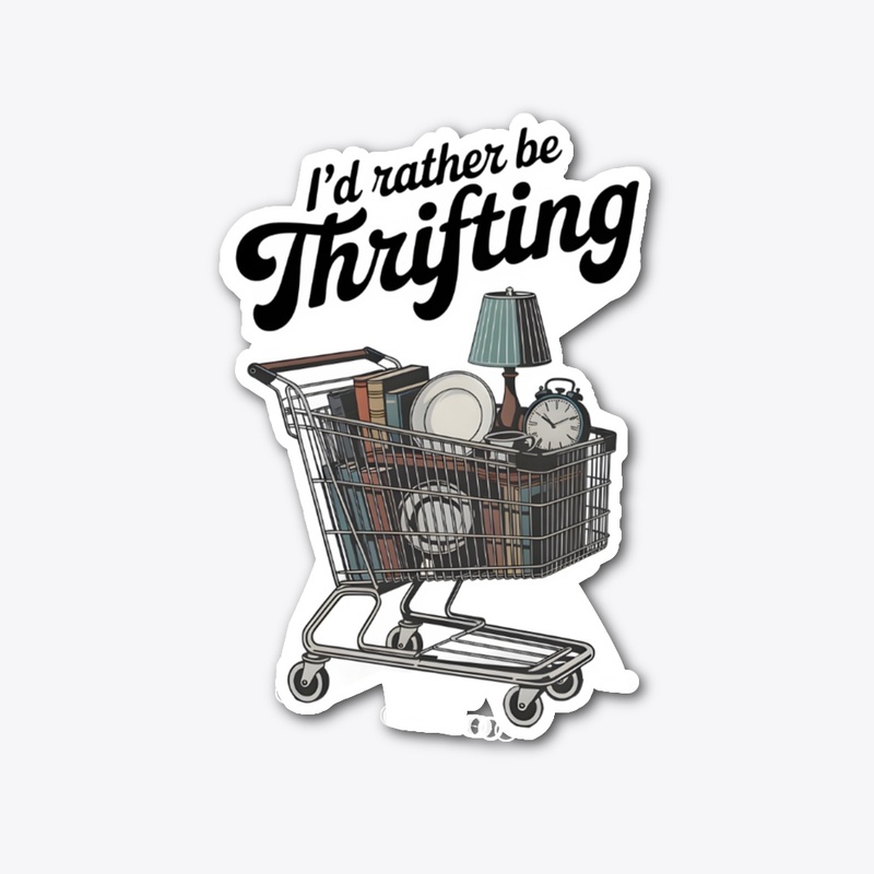 Vintage I’d Rather Be Thrifting