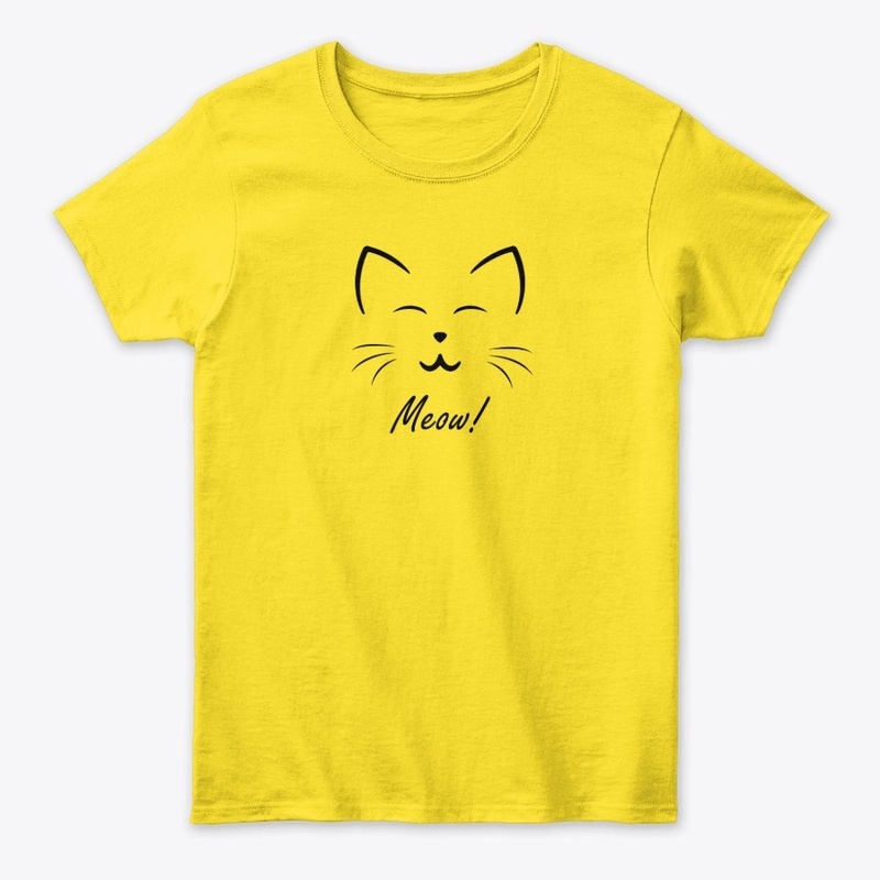 Stylish cat - Cute meow design